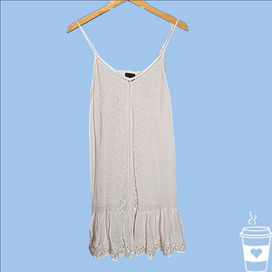 House of Harlow 1960 Cream Lace Dress